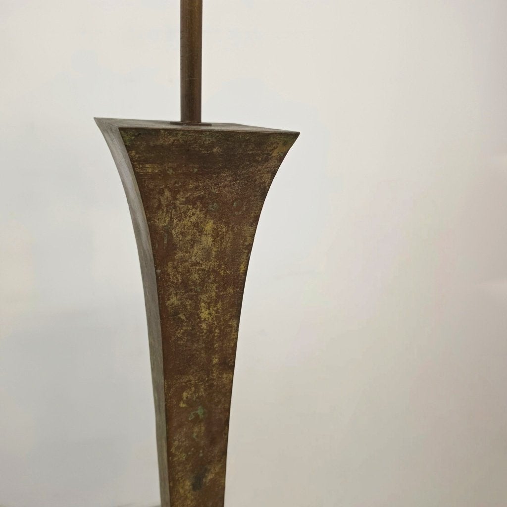 Brutalist Vloerlamp Stewart Ross James voor Hansen 60's USA, Ophalen, E27 (groot), Metaal, 150 tot 200 cm