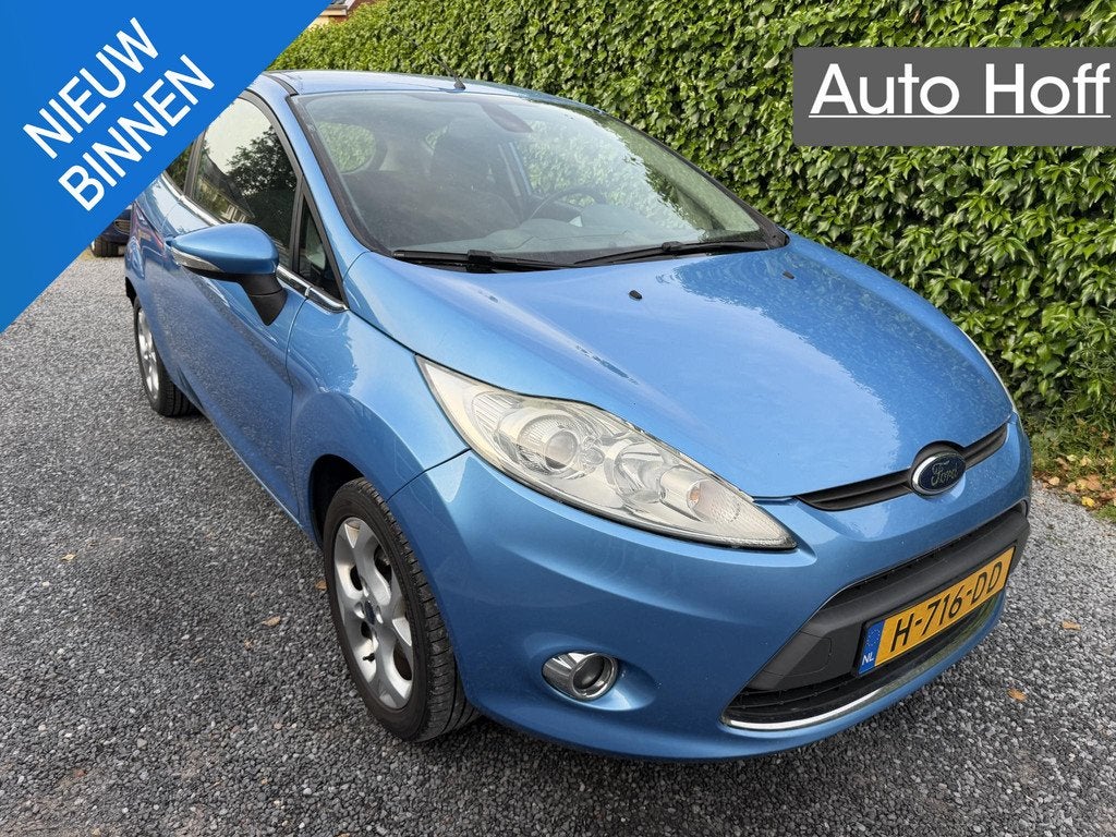Ford Fiesta 1.4 Titanium | Autom. Airco | Elekt. Ramen | LMV, Auto's, Voorwielaandrijving, Stof, Gebruikt, 31 €/maand