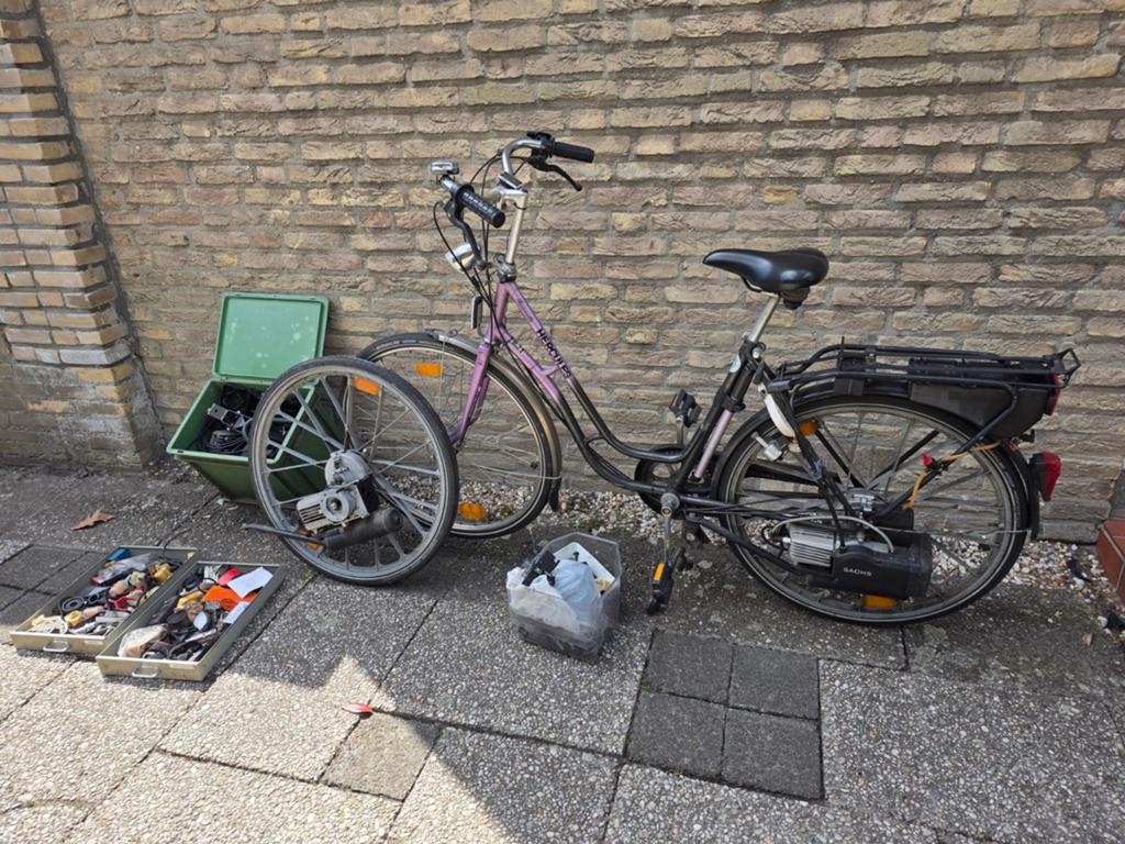 SPARTAMET met VEEL EXTRA'S ( einde hobby), Ophalen