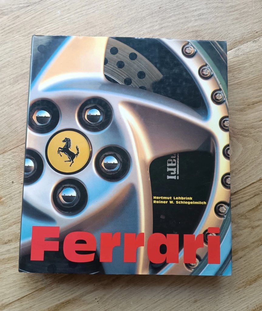 1995 Ferrari boek by Lehbrink & Schlegelmilch, Boeken, Ophalen of Verzenden, Gelezen, Ferrari