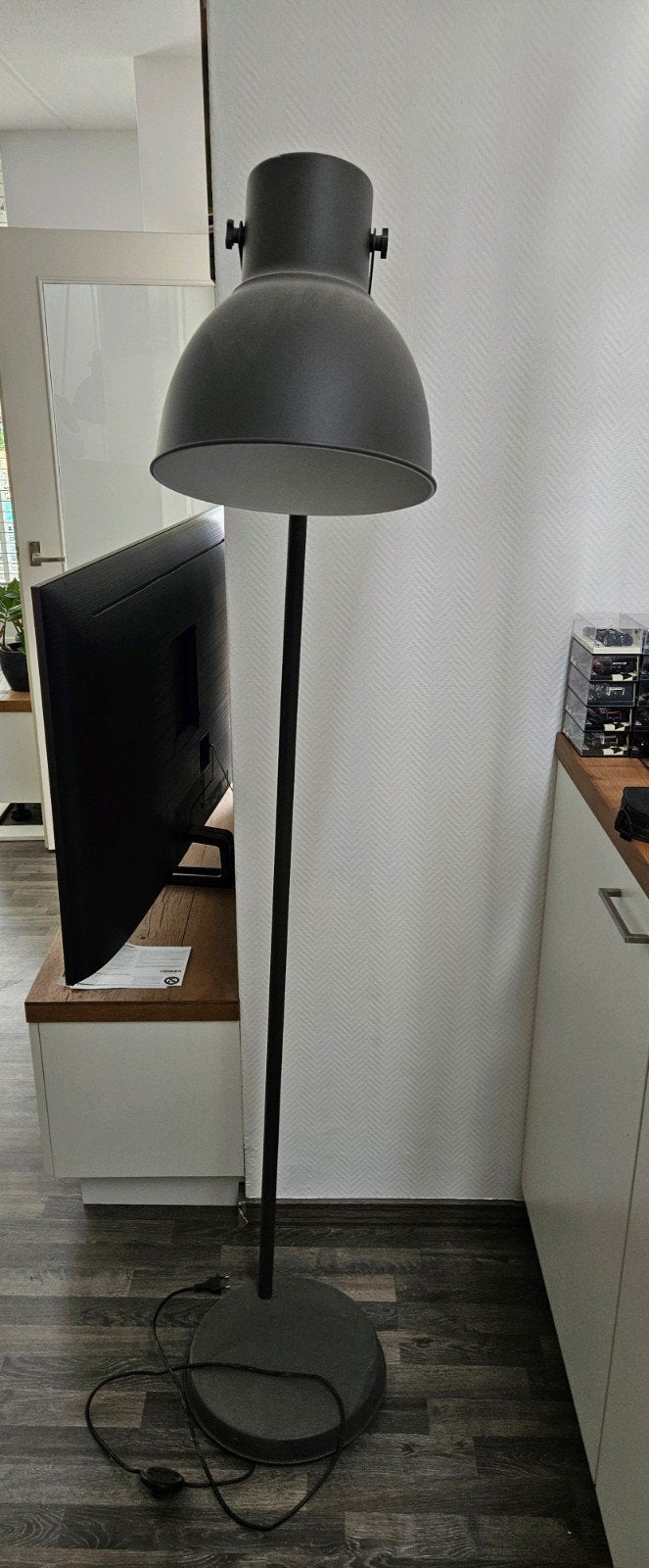 1x Staande lamp + 1x plafondlamp Industrieel, Ophalen, 150 tot 200 cm