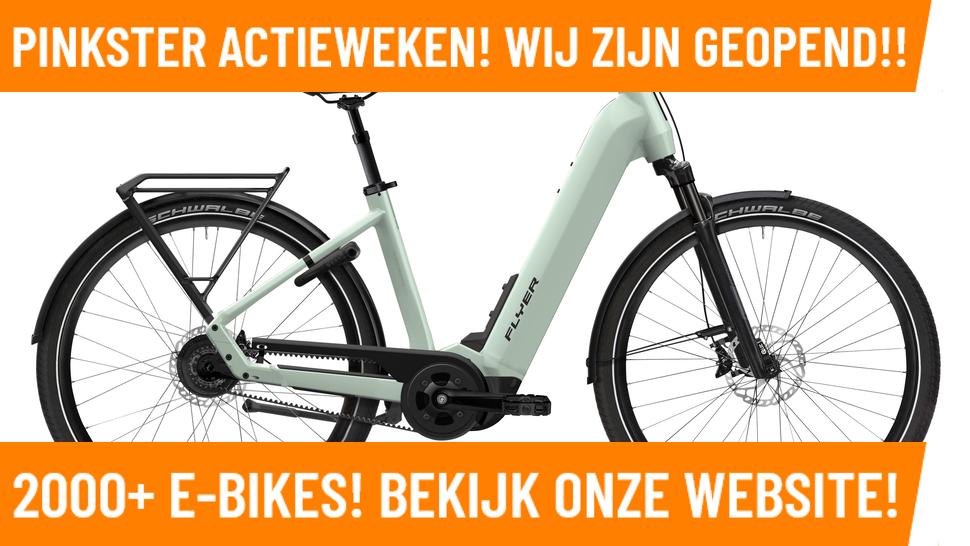 Flyer Upstreet 7.43 ebike met midden motor van 5999 nu 2749!