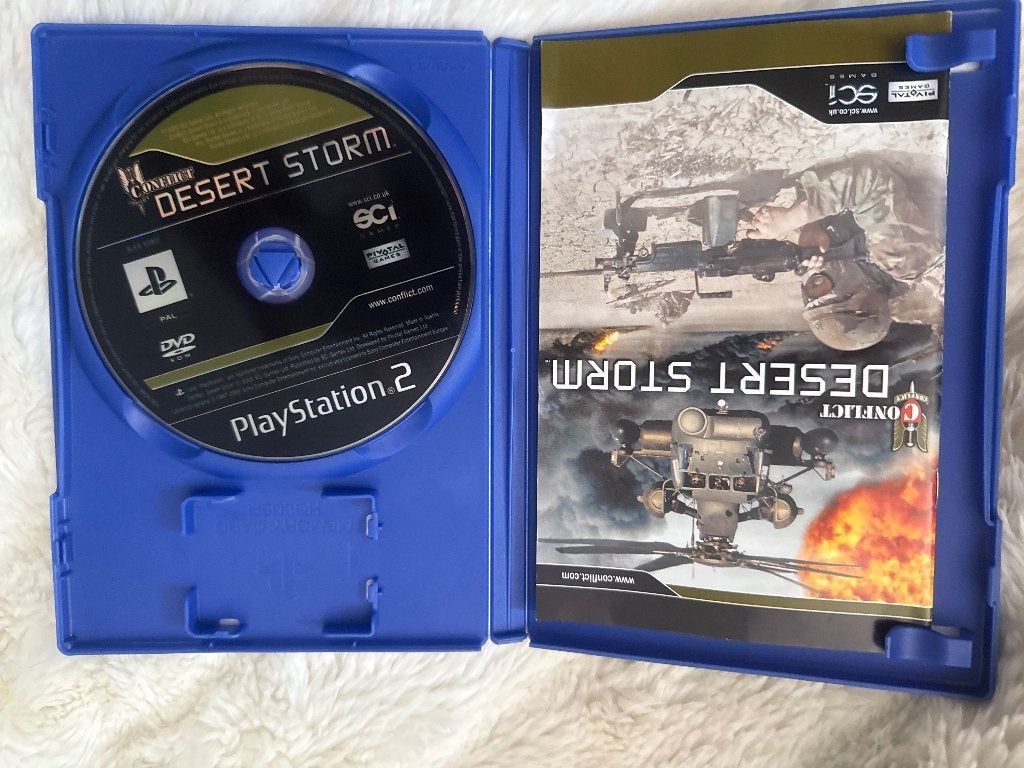 PS2 - Desert Storm, Verzenden, Gebruikt, Overige kleuren, Met 1 controller