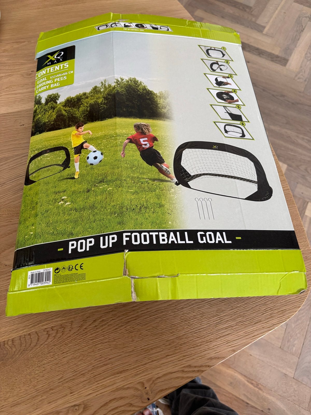 Pop-up voetbaldoel - Nieuw in doos, Ophalen of Verzenden, Nieuw, Overige typen