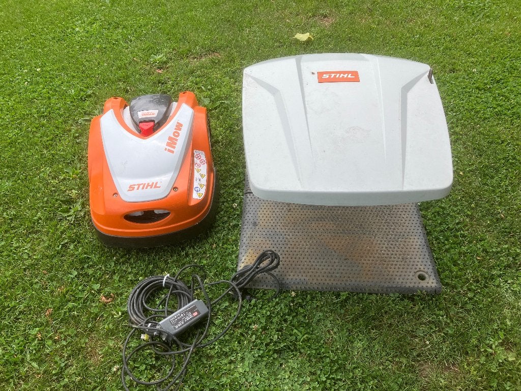 Stihl robotmaaier, Ophalen, Stihl, Gebruikt, Met regensensor