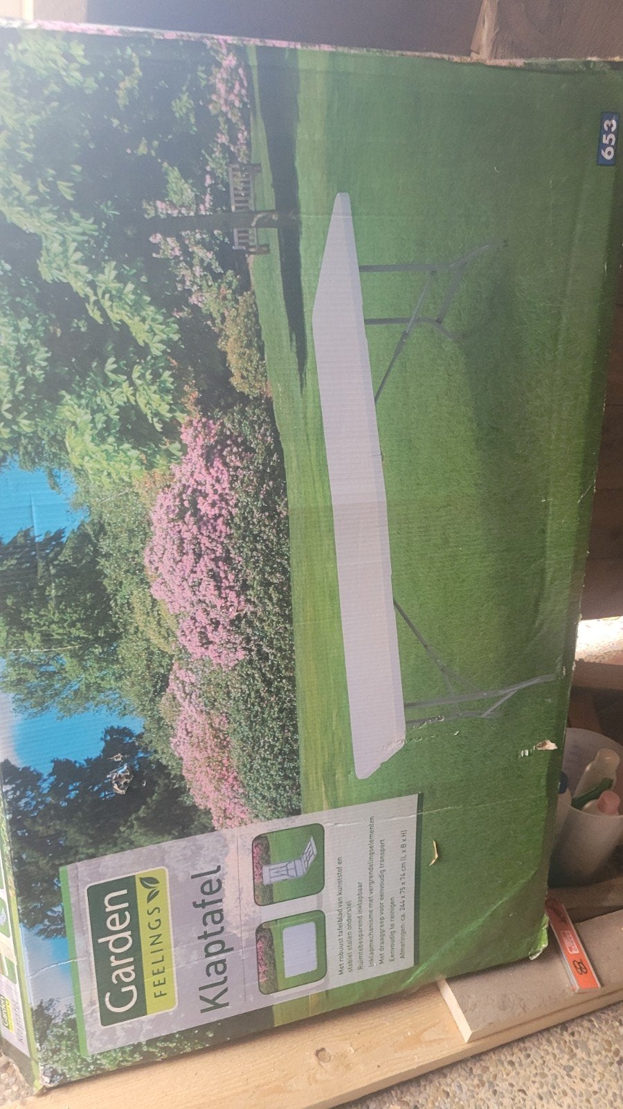 groot klap tafel, Ophalen of Verzenden