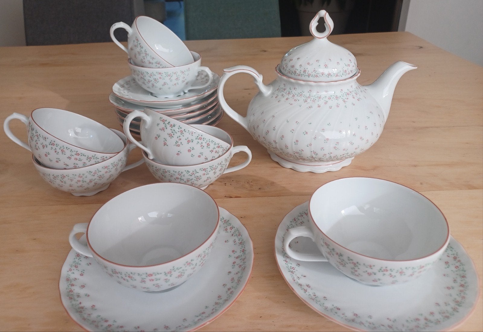 Brocante vintage theeservies, Seltmann Weiden, Ophalen