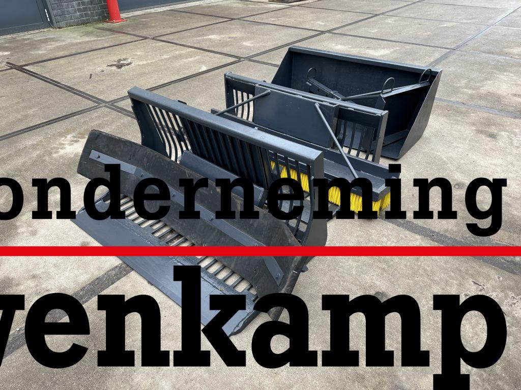 Knikmops 90/100/130 hulpstukken, Wiellader of Shovel