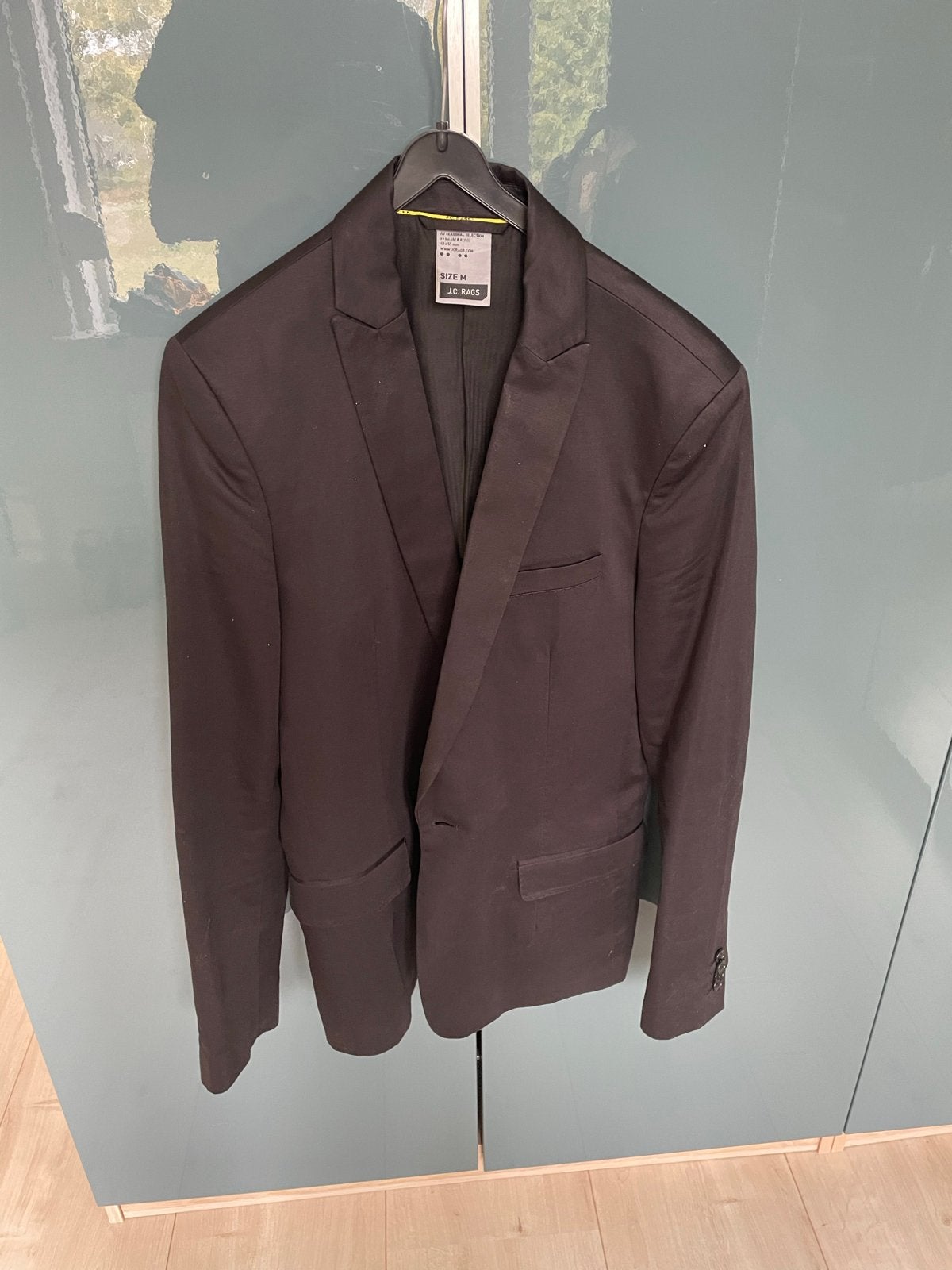 Stijlvol J.Z. Rags Zwart Colber/Blazer - Maat M, Ophalen of Verzenden, Gedragen, Maat 48/50 (M), Zwart