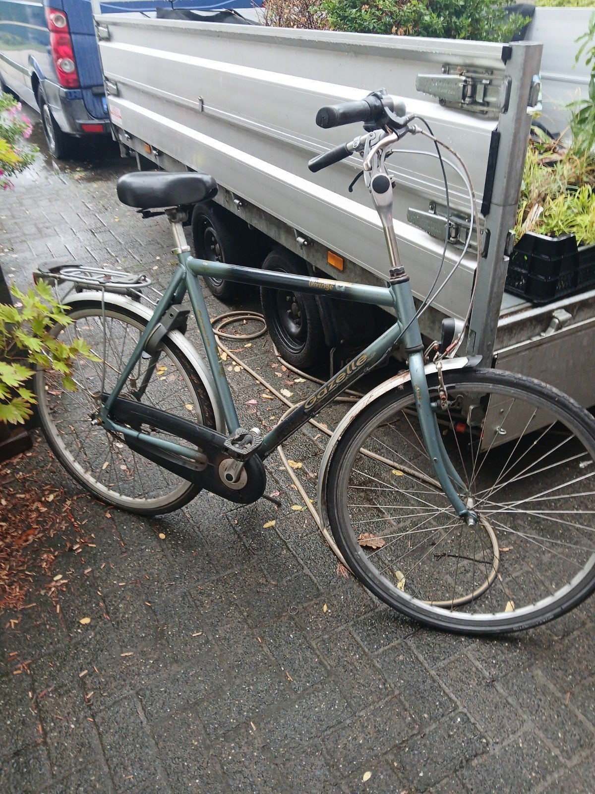 Gazelle heren fiets - erg Gebruikt, Fietsen en Brommers, Fietsen | Dames | Damesfietsen, 56 cm of meer, Ophalen of Verzenden, Gebruikt