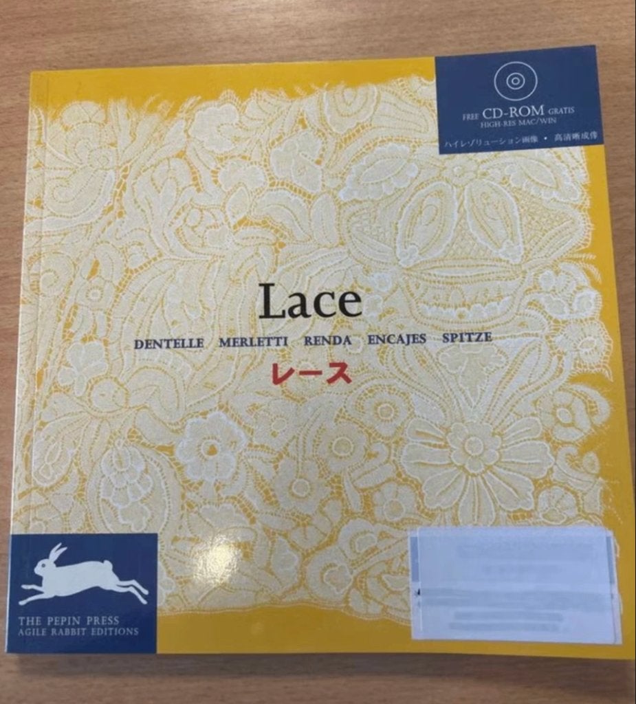 Lace: Prachtig boek met kantpatronen + CD-ROM, Ophalen of Verzenden, Zo goed als nieuw, Borduren en Naaien, Pepin van Roojen