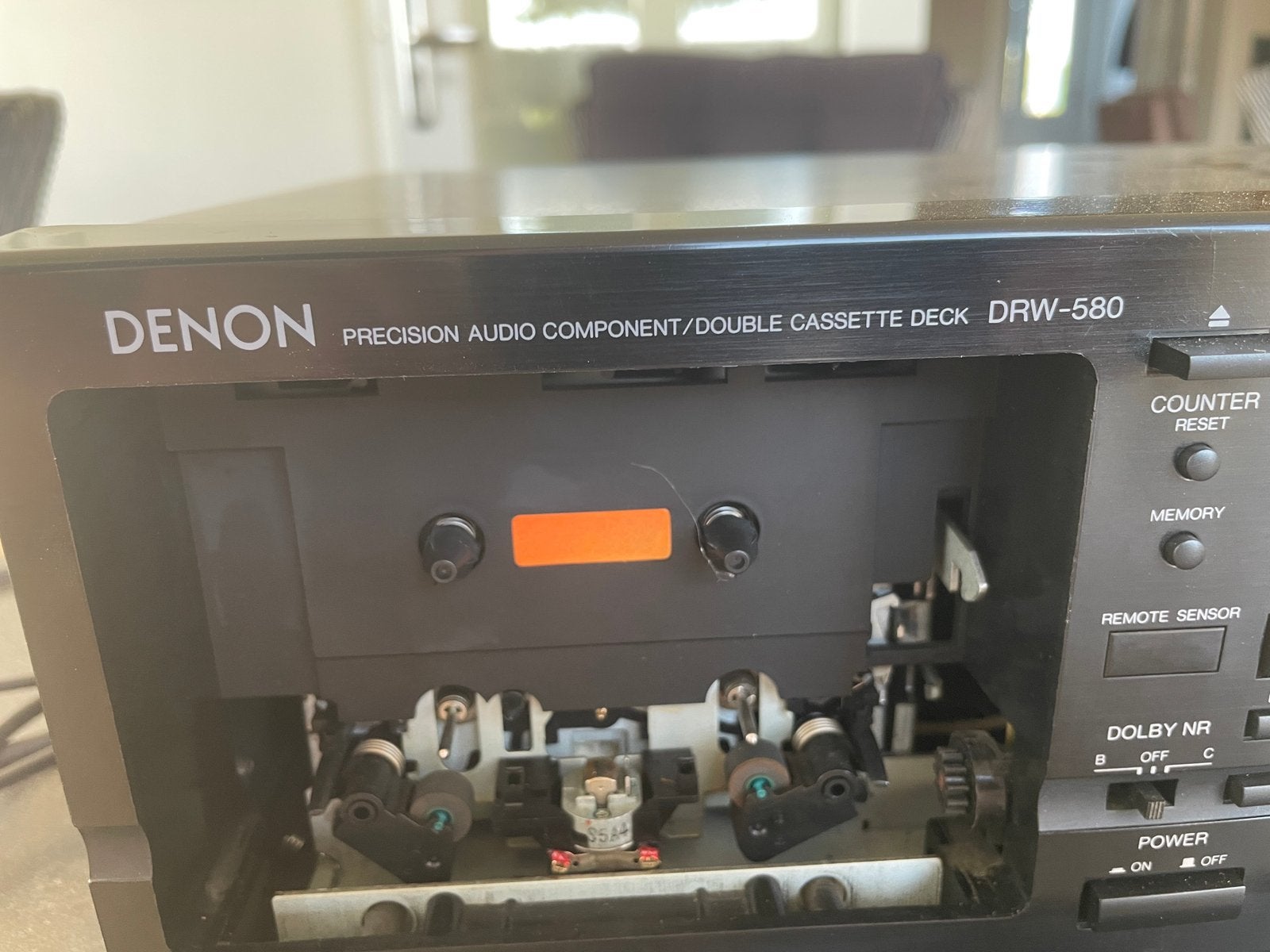 Te koop Denon dubbele cassette deck, Audio, Tv en Foto, Cassettedecks, Ophalen