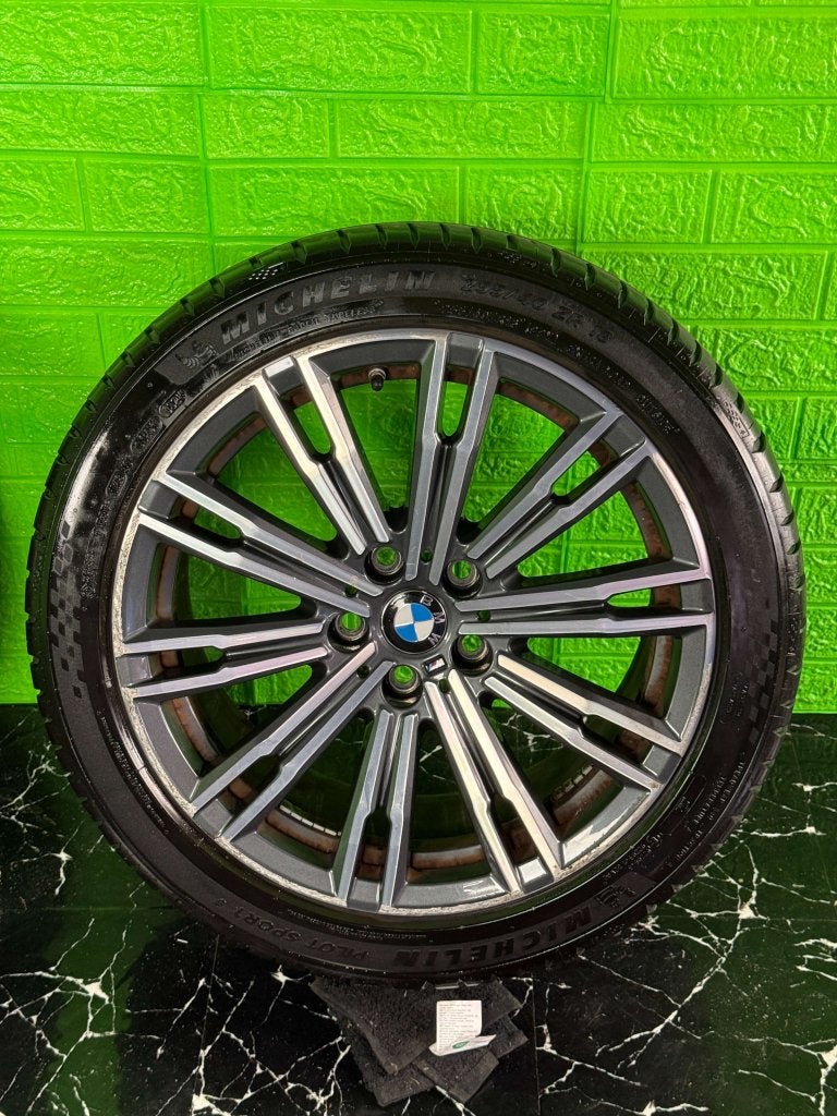 Originele BMW 3 4-Serie velgen 18" 5x112 Style 790M 7mm, Niet ingevuld, 18 inch, Gebruikt, 255 mm