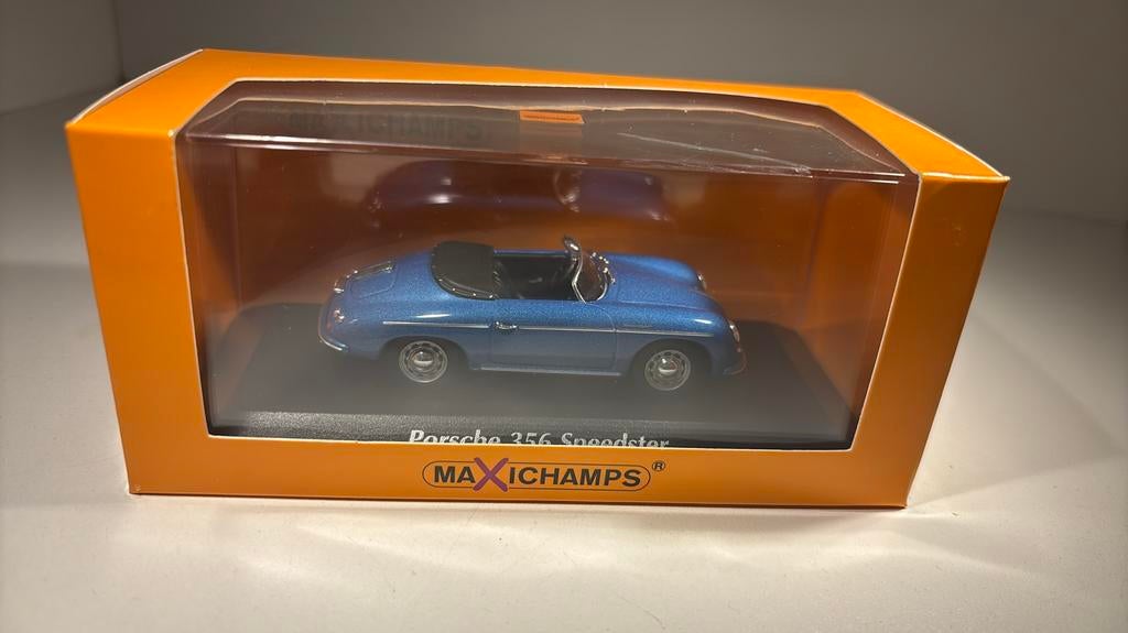 Porsche 356 speedster maxichamps 1.43, Hobby en Vrije tijd, Modelauto's | 1:43, Overige merken, Auto, Ophalen of Verzenden, A