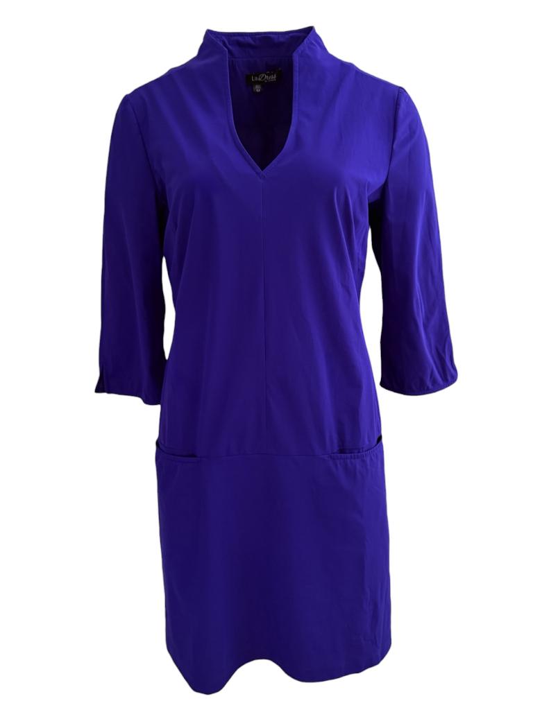 LaDress jurk M, Maat 38/40 (M), Blauw, Ophalen of Verzenden, Zo goed als nieuw