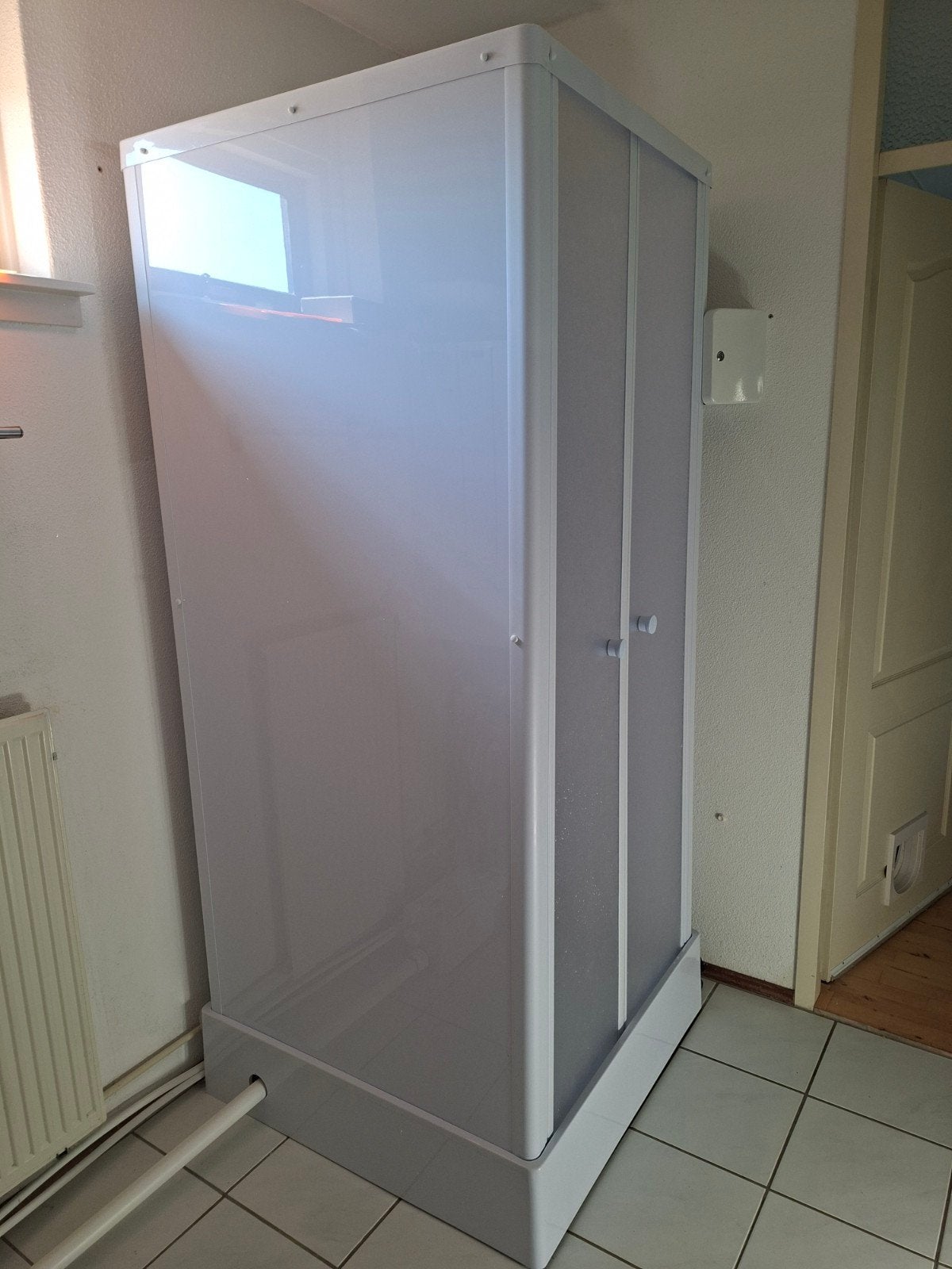 mobiele douche cabine, Doe-het-zelf en Verbouw, Sanitair, Ophalen, Zo goed als nieuw, Douche