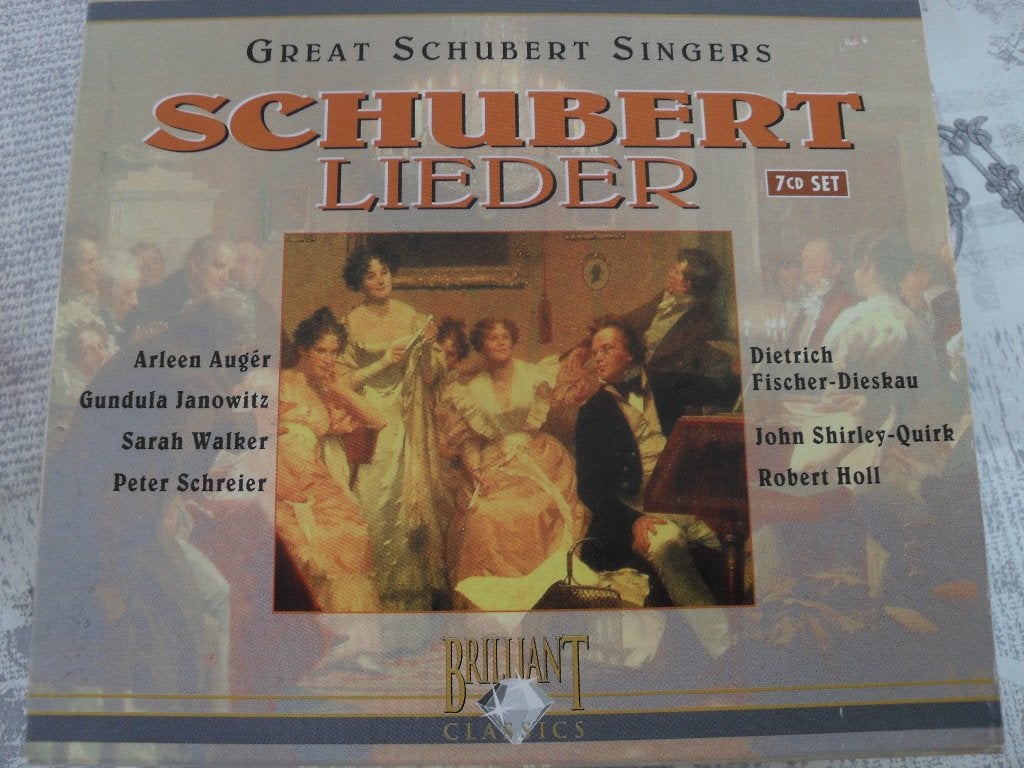 7 CD BOX SCHUBERT-LIEDER., Schubert, Ophalen of Verzenden, Zo goed als nieuw, Romantiek