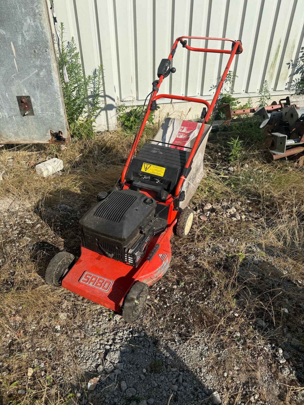 SABO Benzine Grasmaaier - Gebruikt, Ophalen, Cirkelmaaier, Gebruikt, 40 t/m 49 cm