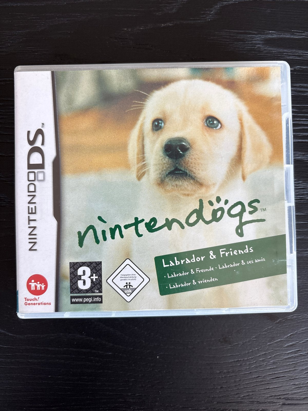 Nintendogs: Labrador & Friends (Nintendo DS), 1 speler, Ophalen of Verzenden, Zo goed als nieuw, Vanaf 3 jaar