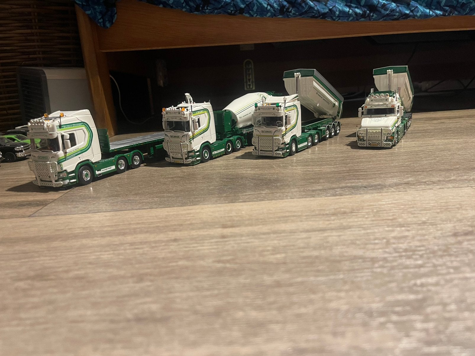Tekno Patrick vd Hoeven set, Ophalen, Zo goed als nieuw, Bus of Vrachtwagen, Tekno