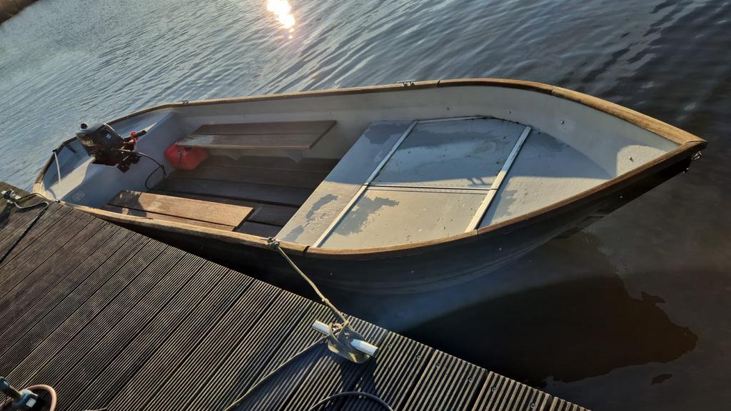 Nordvlet met  5 pk buitenboordmotor, Watersport en Boten, Ophalen, Gebruikt