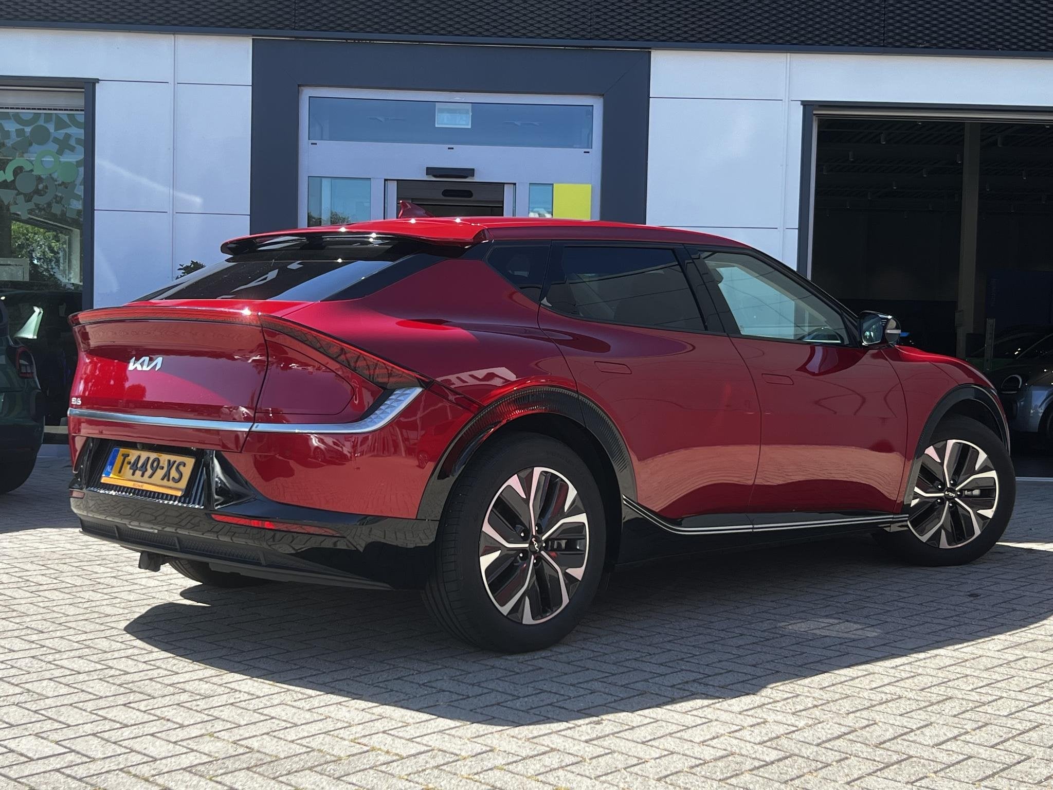 Kia EV6 Plus AWD 77.4 kWh | Navigatie | Elektrische Stoelen, Auto's, Gebruikt, Huisgarantie, Met garantie (alle), Origineel Nederlands