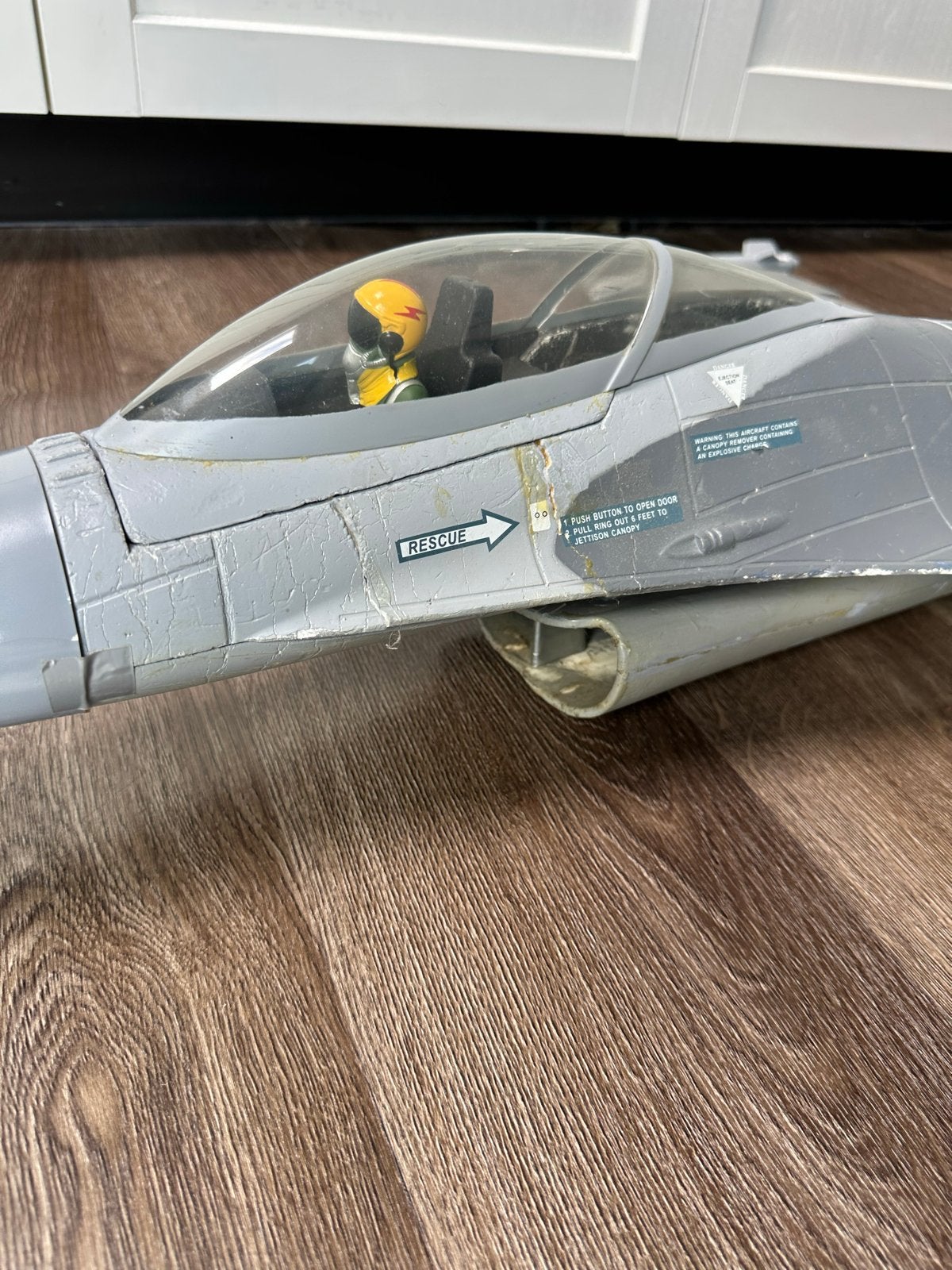 Grote RC Straaljager Model - F-16 Lookalike, Ophalen, Gebruikt, Overige typen