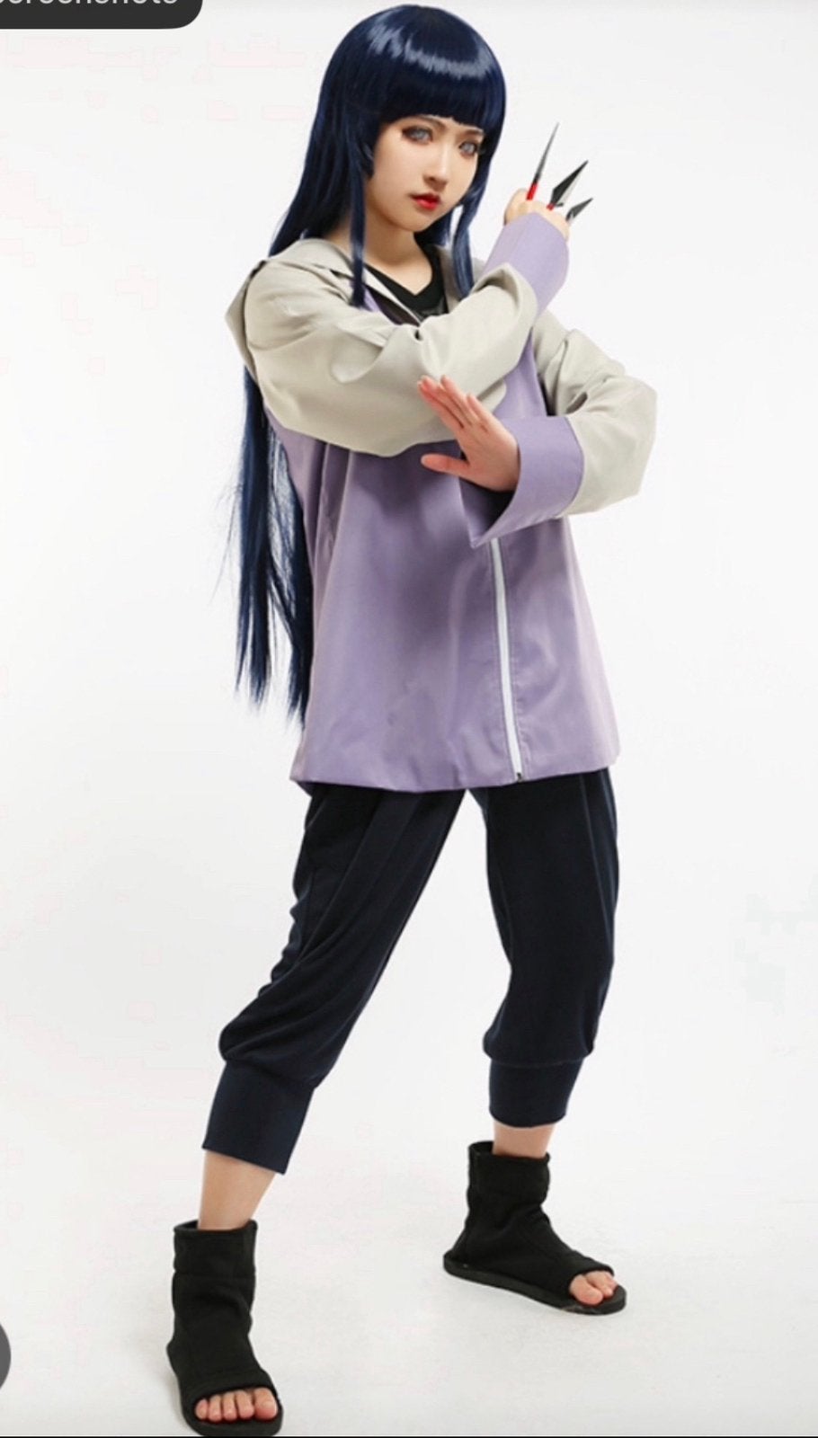 Mioie cosplay hinata en lange pruik. Maat M, Kleding | Dames, Carnavalskleding en Feestkleding, Ophalen of Verzenden, Zo goed als nieuw