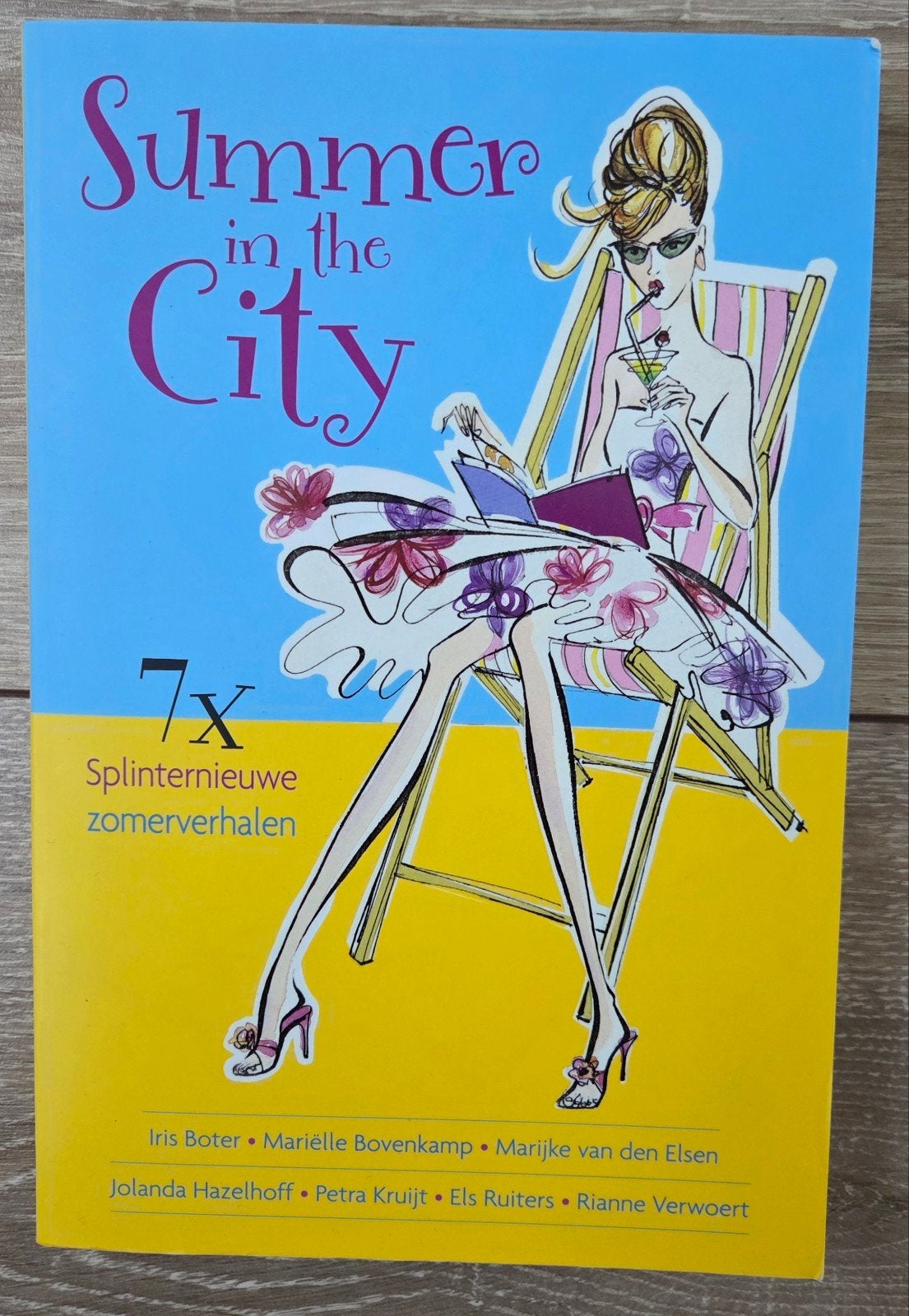 Jolanda Hazelhoff - Summer in the city, Boeken, Chicklit, Ophalen of Verzenden, Zo goed als nieuw, Jolanda Hazelhoff; Mariëlle Bovenkamp; Iris Boter; Marijke va...