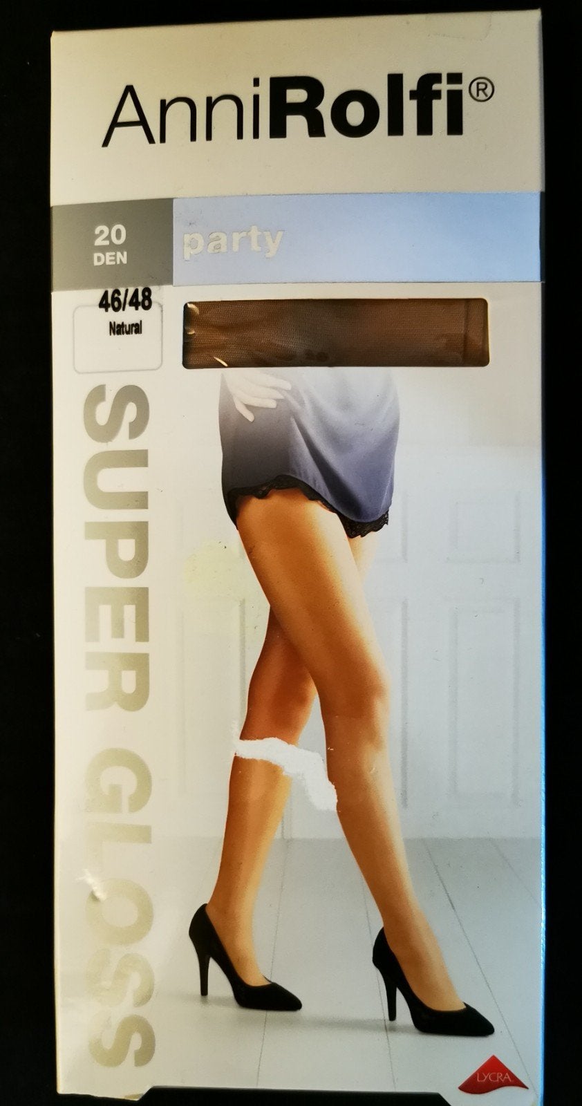 Anni Rolfi Party 20 Den Panty Natural Super Gloss Maat 46/48, Kleding | Dames, Leggings, Maillots en Panty's, Anni Rolfi, Ophalen of Verzenden