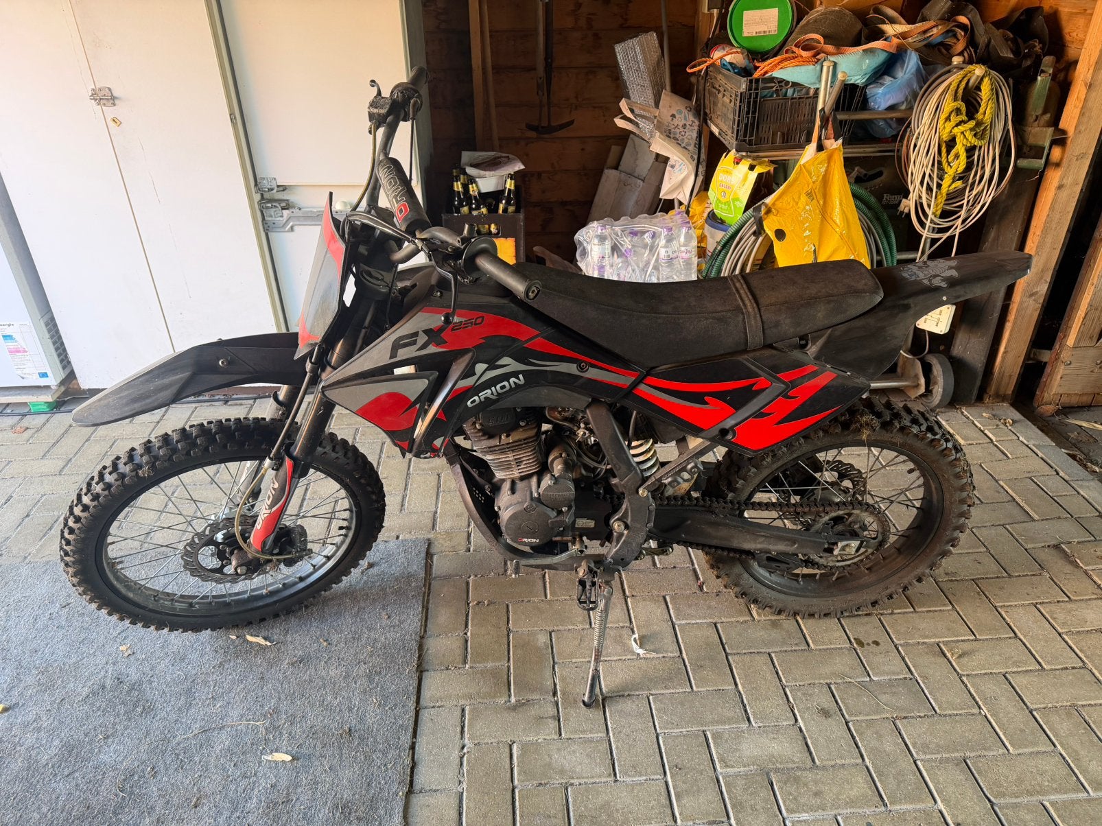 Crossmoter orion 250cc, Ophalen, Zo goed als nieuw