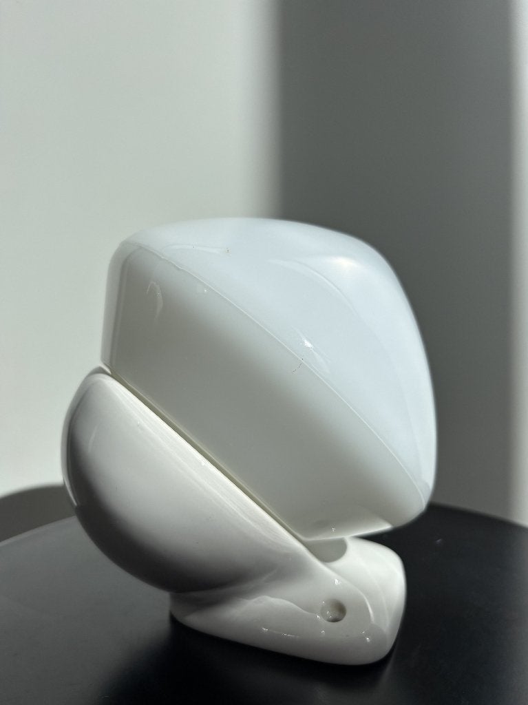 Vintage Ifö 6030 Porseleinen Wandlamp – Sigvard Bernadotte, Huis en Inrichting, Ophalen of Verzenden, Overige merken, Glas, Zo goed als nieuw