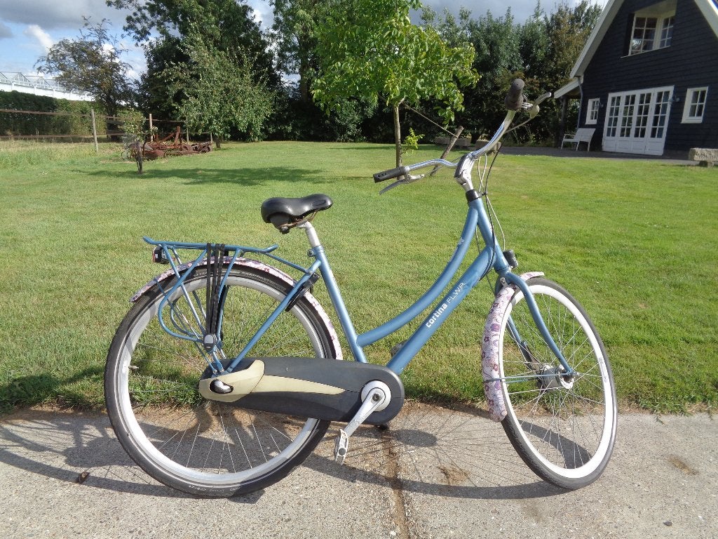 Cortina  F.L.W.R. U3 meisjesfiets -3 versn./50 fr./28 inch -, Fietsen en Brommers, Gebruikt, Cortina, Handrem, Trommelrem