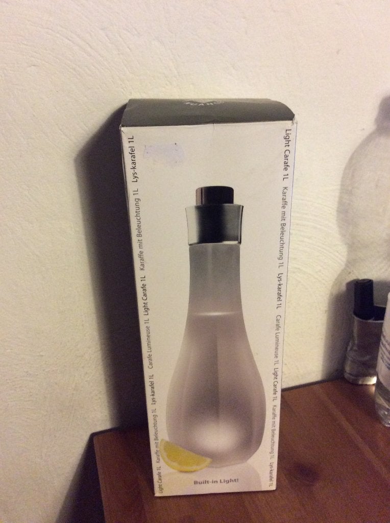 Nuance Arosse Led Licht Karaf 1 Liter, Ophalen of Verzenden, Zo goed als nieuw
