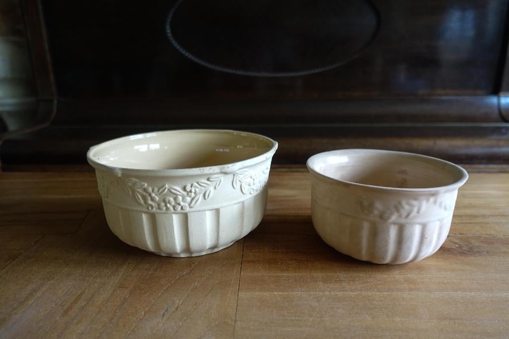 2 matte terra cotta bloempotten - bloembakjes - v.a 2,00, Rond, Ophalen of Verzenden, Zo goed als nieuw, Balkon