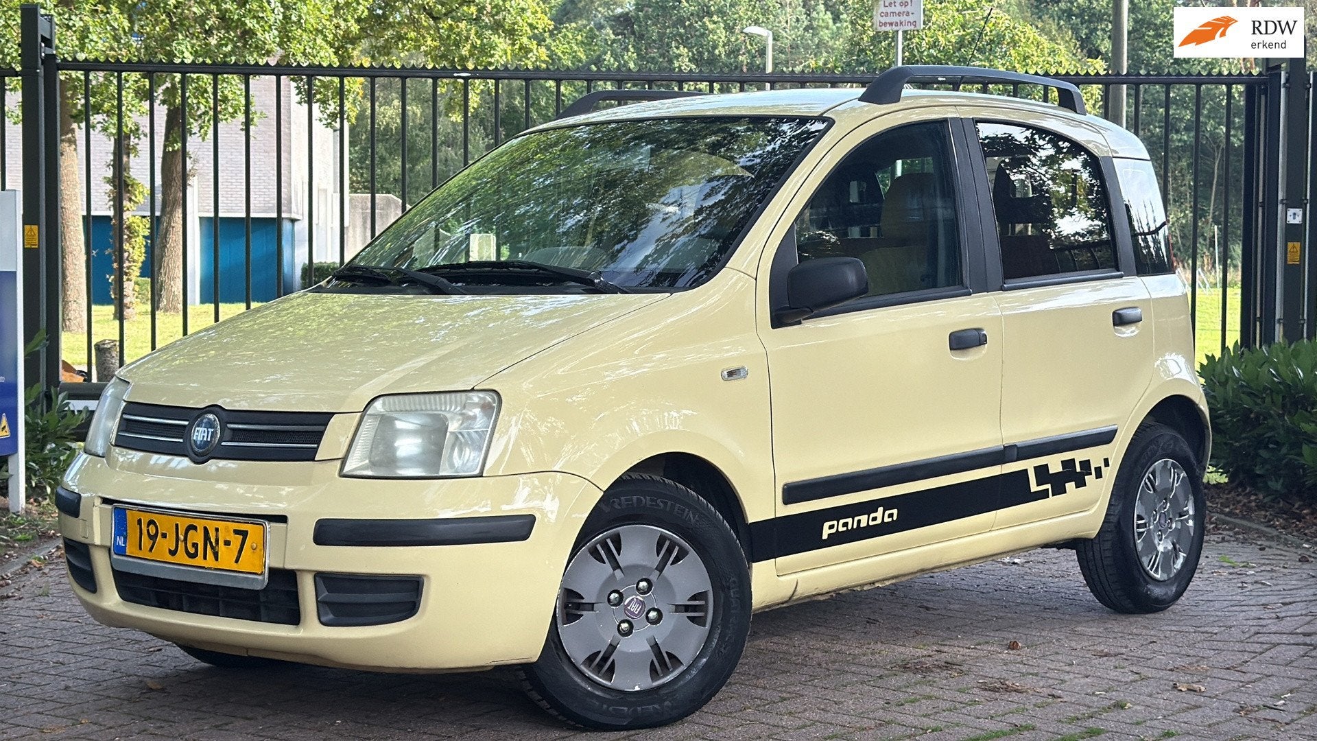 Fiat Panda 1.2 Dynamic, Auto's, Voorwielaandrijving, Gebruikt, Geel, Bedrijf