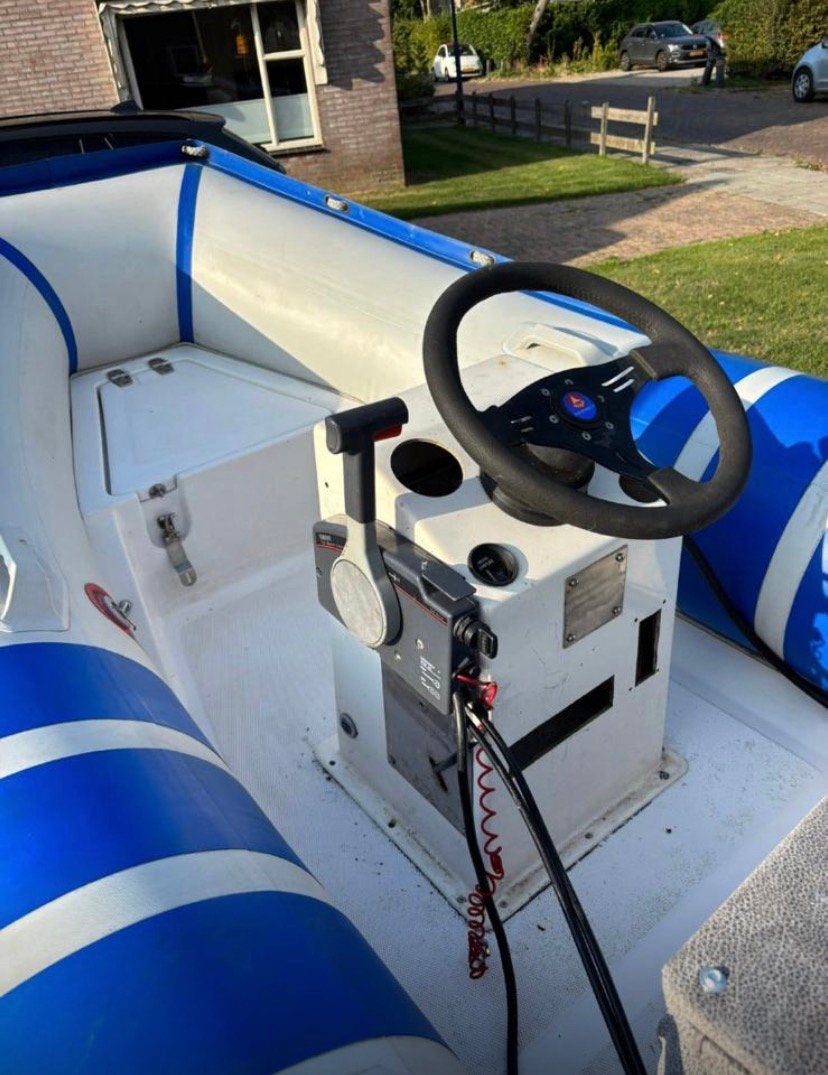 Lodestar RIB 3,60 m – polyester V-bodem – stuurconsole, Watersport en Boten, Stuurconsole, Overige brandstoffen, 15 m, Lodestar