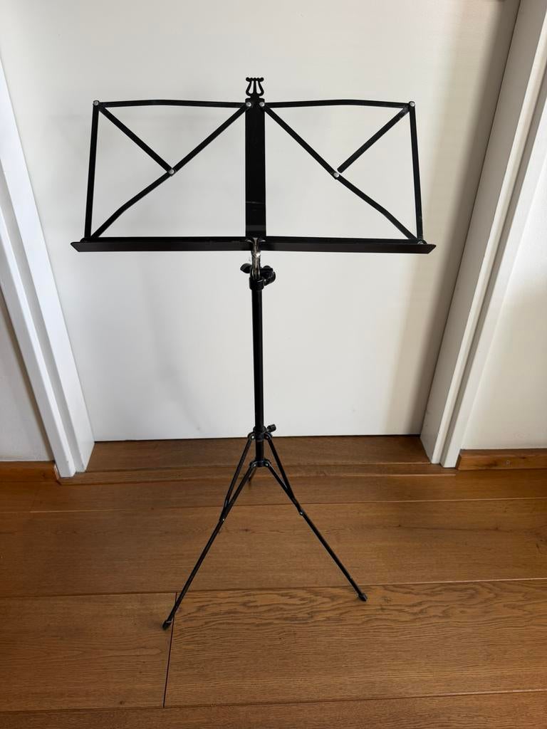 Stalen muziekstandaard, Ophalen of Verzenden, Gebruikt