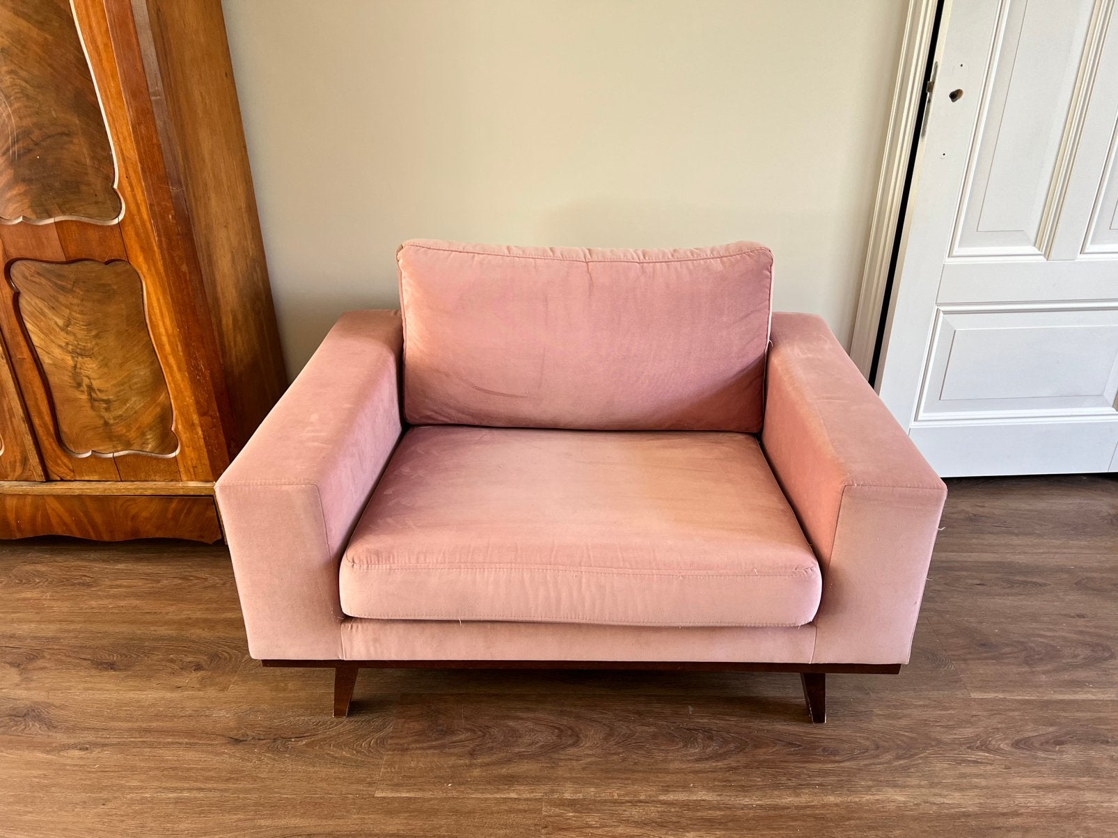 Loveseat / sofa, Ophalen, Gebruikt, Tweepersoons, 75 tot 100 cm