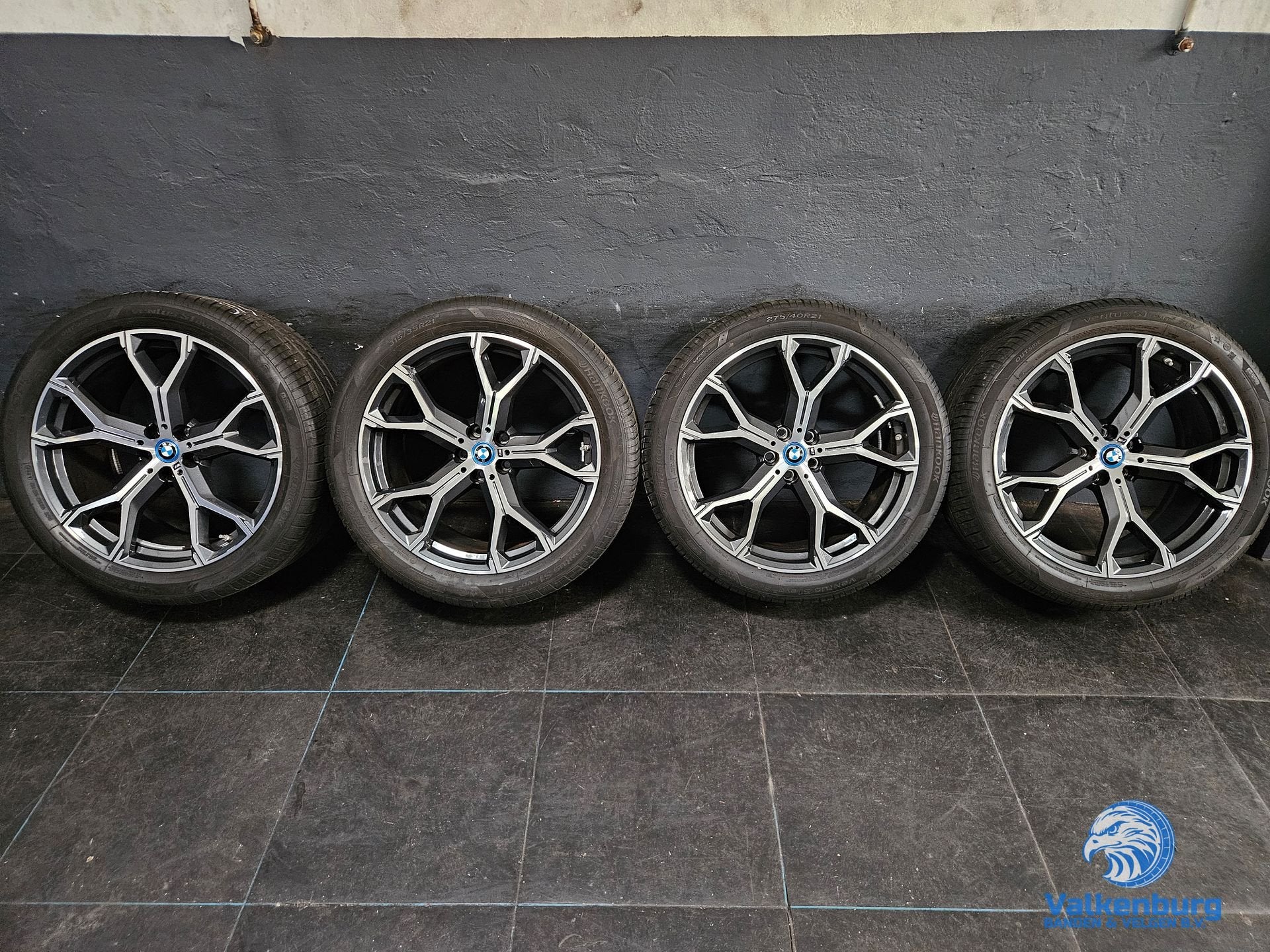 7-8mm! Originele BMW X5 X6 G05 G06 Style 741M 21 inch antrac, Auto-onderdelen, Banden en Velgen, Gebruikt, -, 275 mm, -