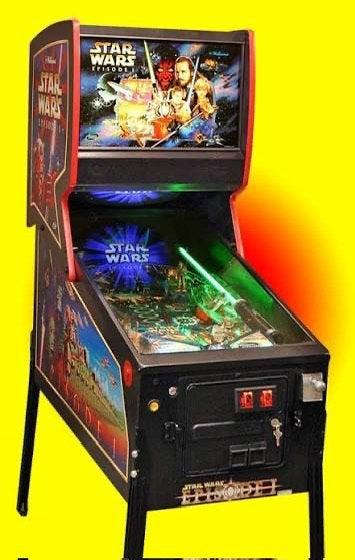 Gezocht: Star wars episode 1 pinball 2000, Verzamelen, Automaten | Flipperkasten, Ophalen, Zo goed als nieuw, Dot-matrix, Onderdeel of Defecte kast