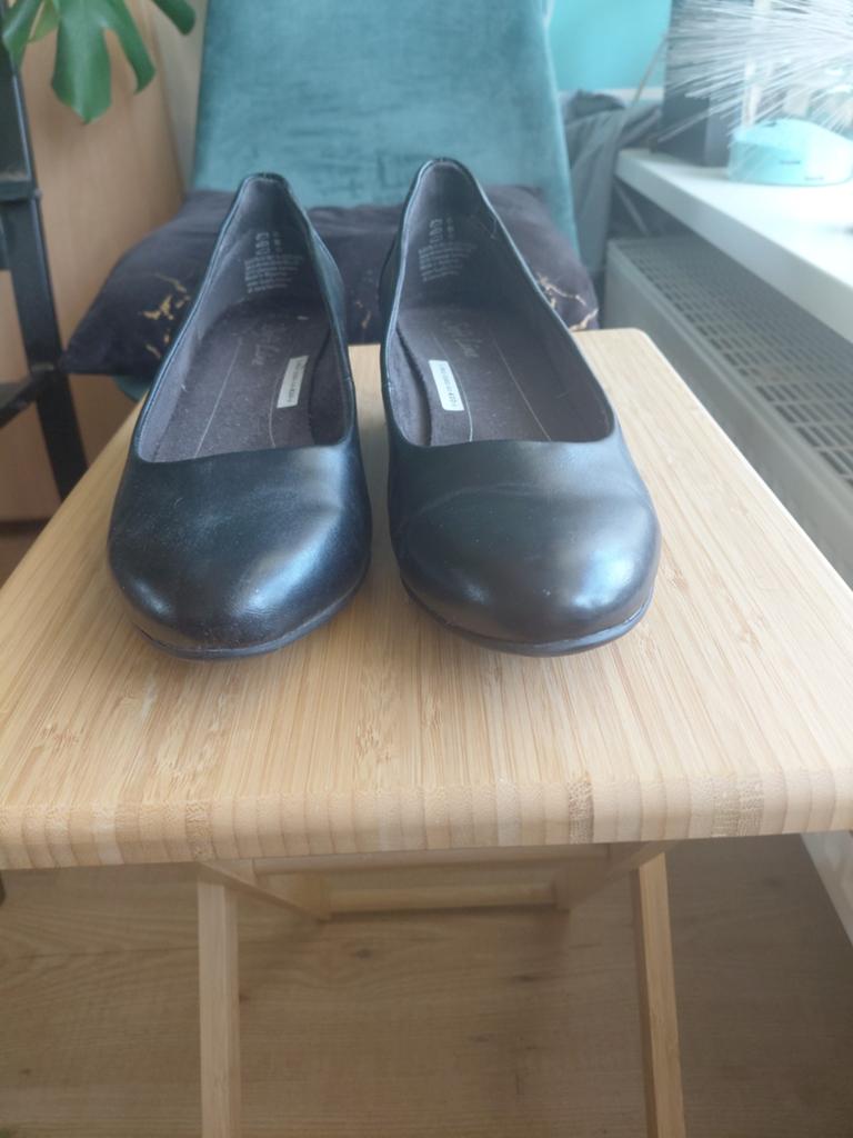 Dames sleehak schoenen, Ophalen
