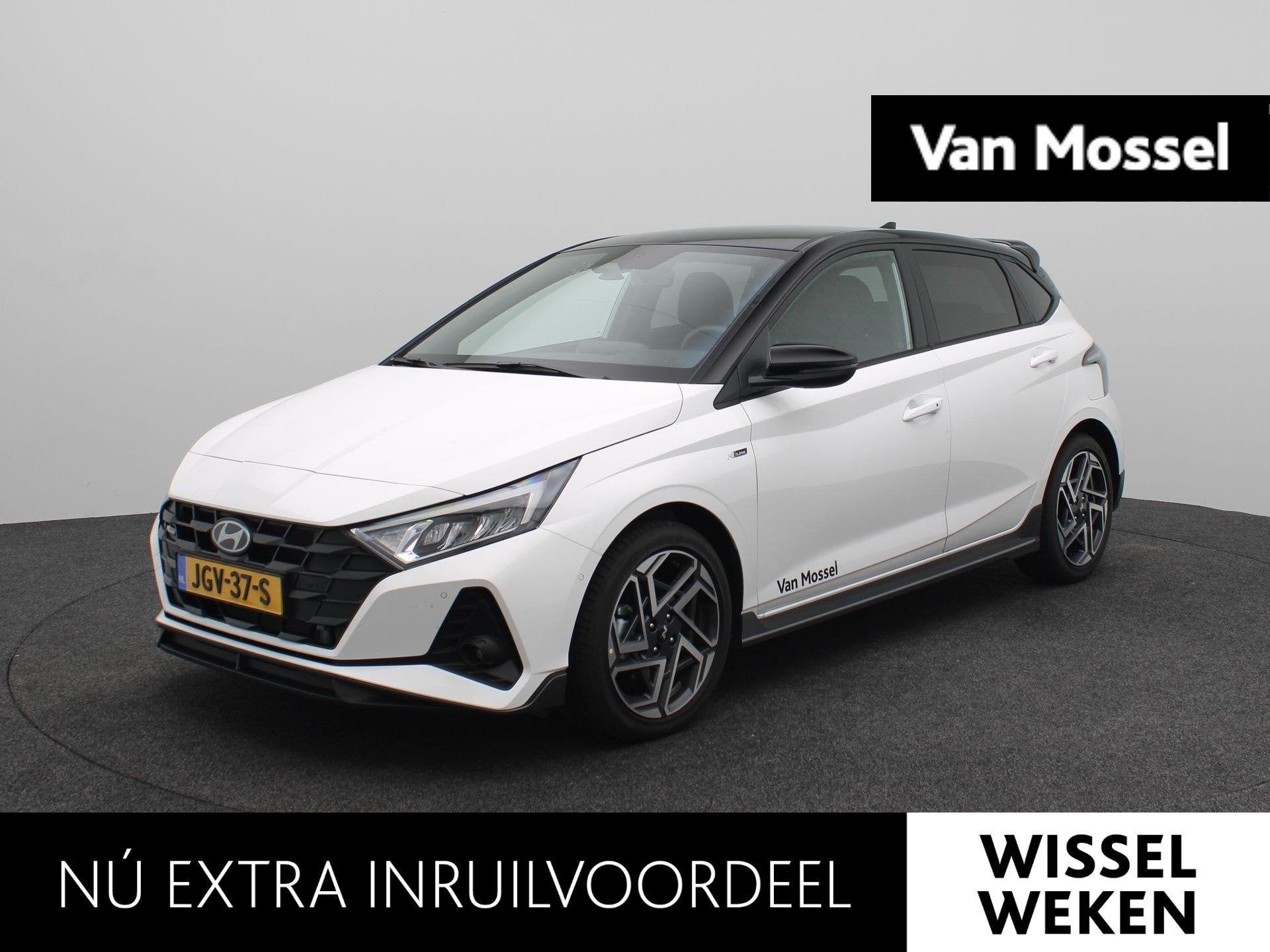Hyundai i20 1.0 T-GDI N Line | DCT7 | Stoel\Stuurverwarming, Gebruikt, Wit, Origineel Nederlands, Bedrijf