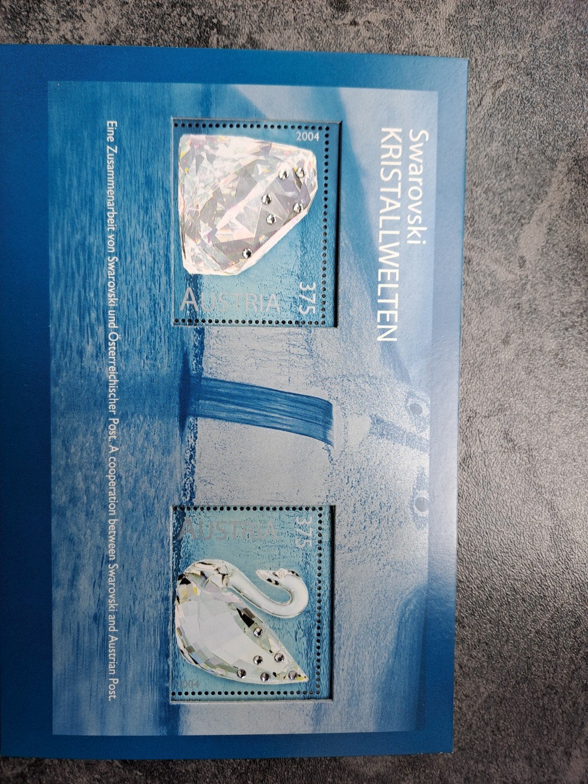 Swarovski postzegels 2004, Postzegels en Munten, Ophalen of Verzenden