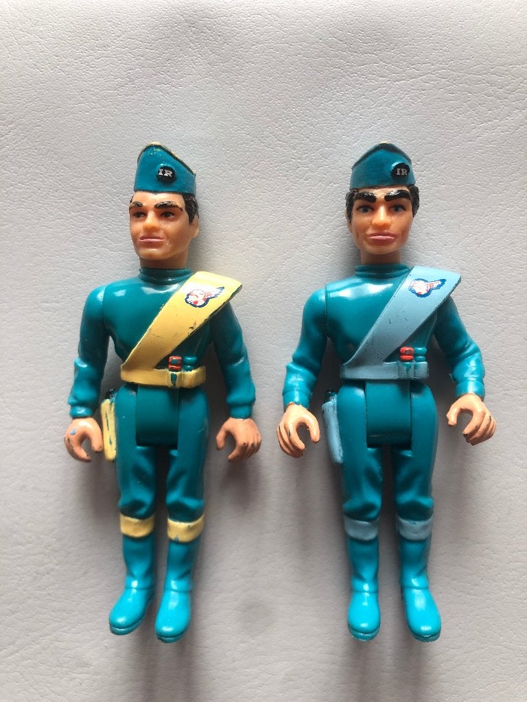 Matchbox Thunderbirds Popje figuur Scott Virgil, Ophalen of Verzenden, Gebruikt, Actiefiguur of Pop