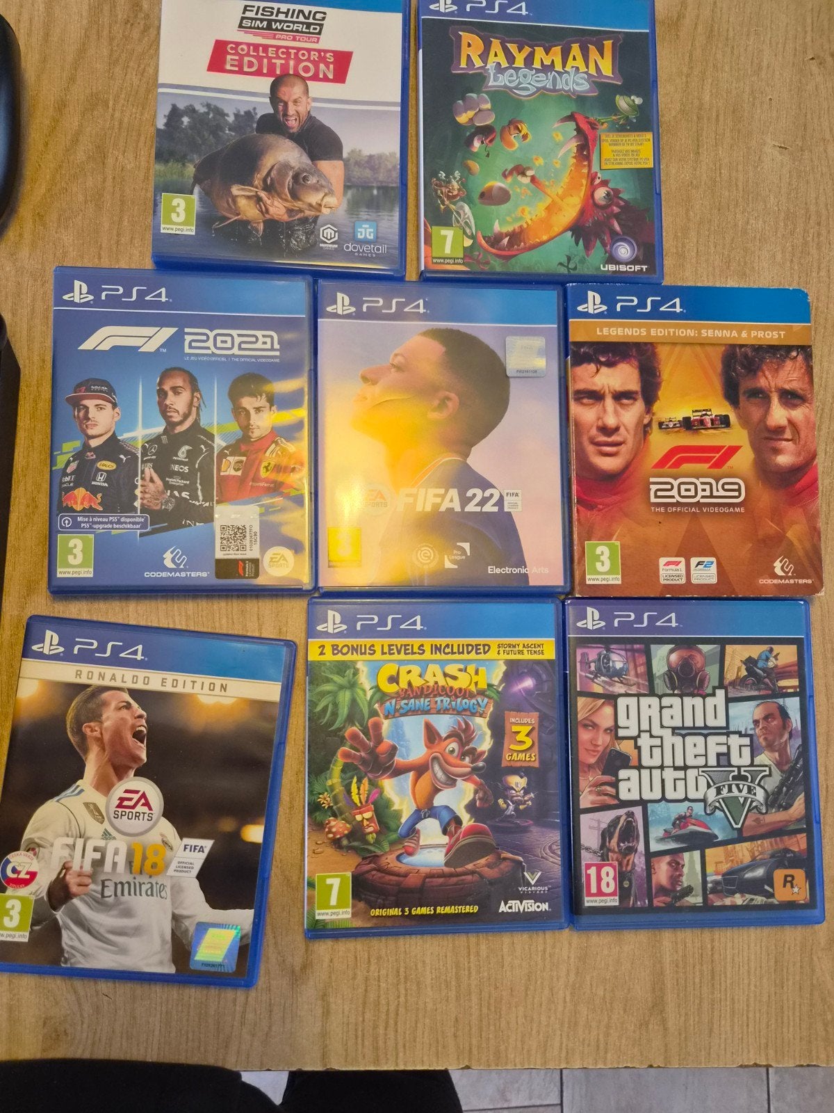 PS4 met 8 games en controller - Werkt prima!, Ophalen of Verzenden, Gebruikt, Met 1 controller, Met games
