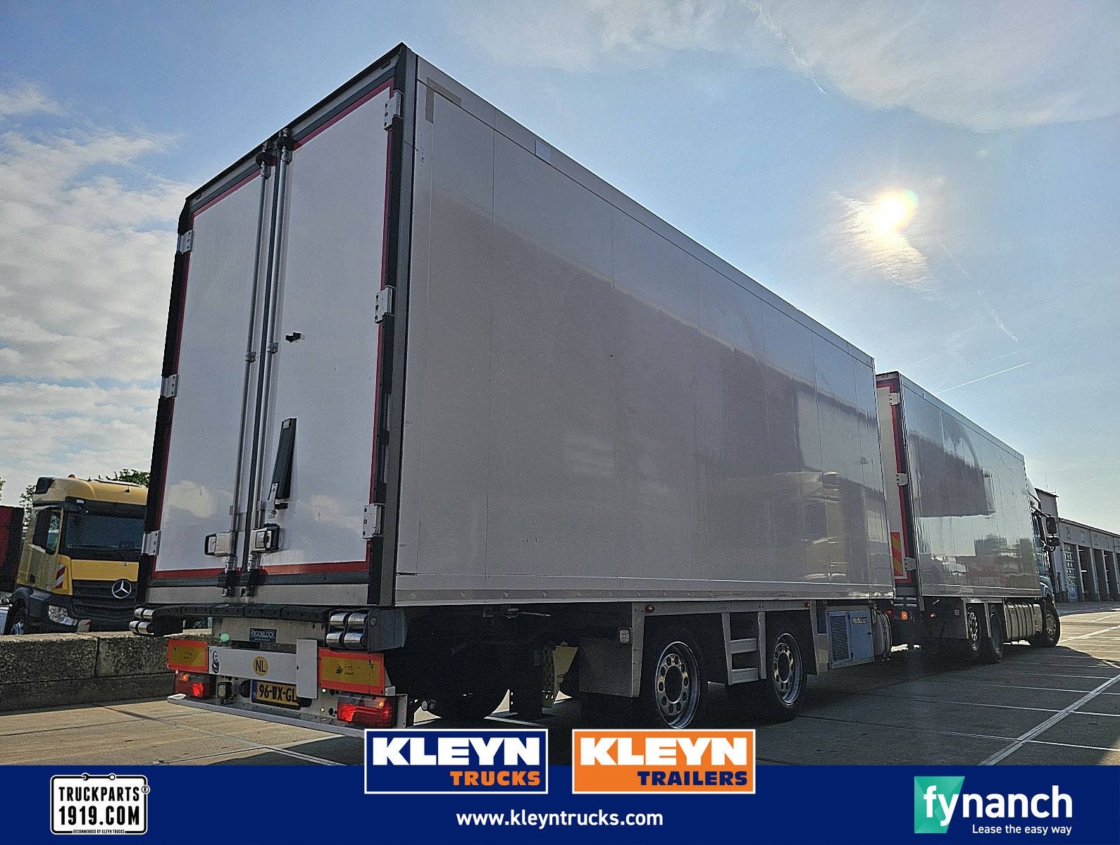 H&W HWTFX18 schmitz frigoblock, Overige kleuren, Origineel Nederlands, Bedrijf, Aanhangers en Opleggers