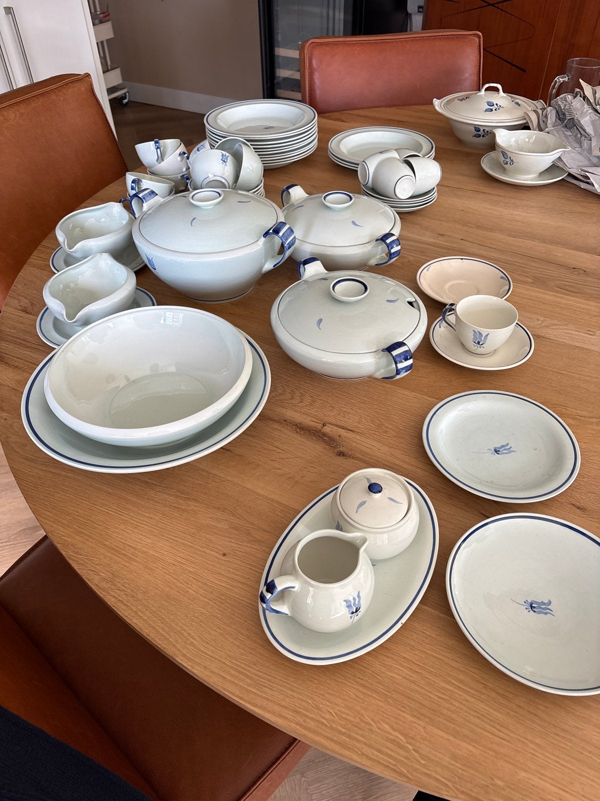 Diverse items Goedewaagen servies Olaf - Vintage Aardewerk, Ophalen, Gebruikt, Overige merken, Vintage