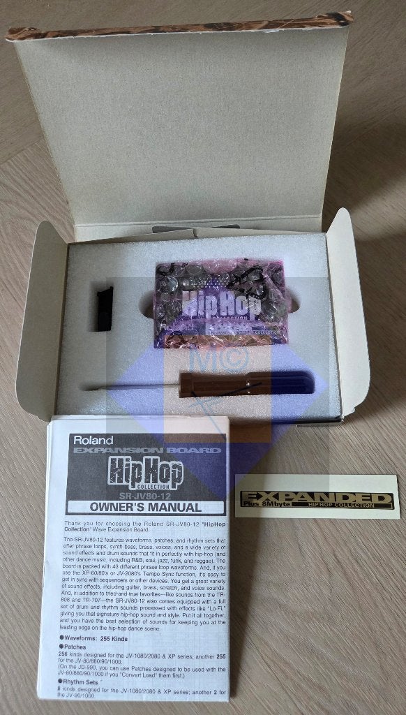 Roland SR-JV80-12: Hip Hop Collection Expansion Board, Muziek en Instrumenten, Ophalen of Verzenden, Zo goed als nieuw, Overige aantallen