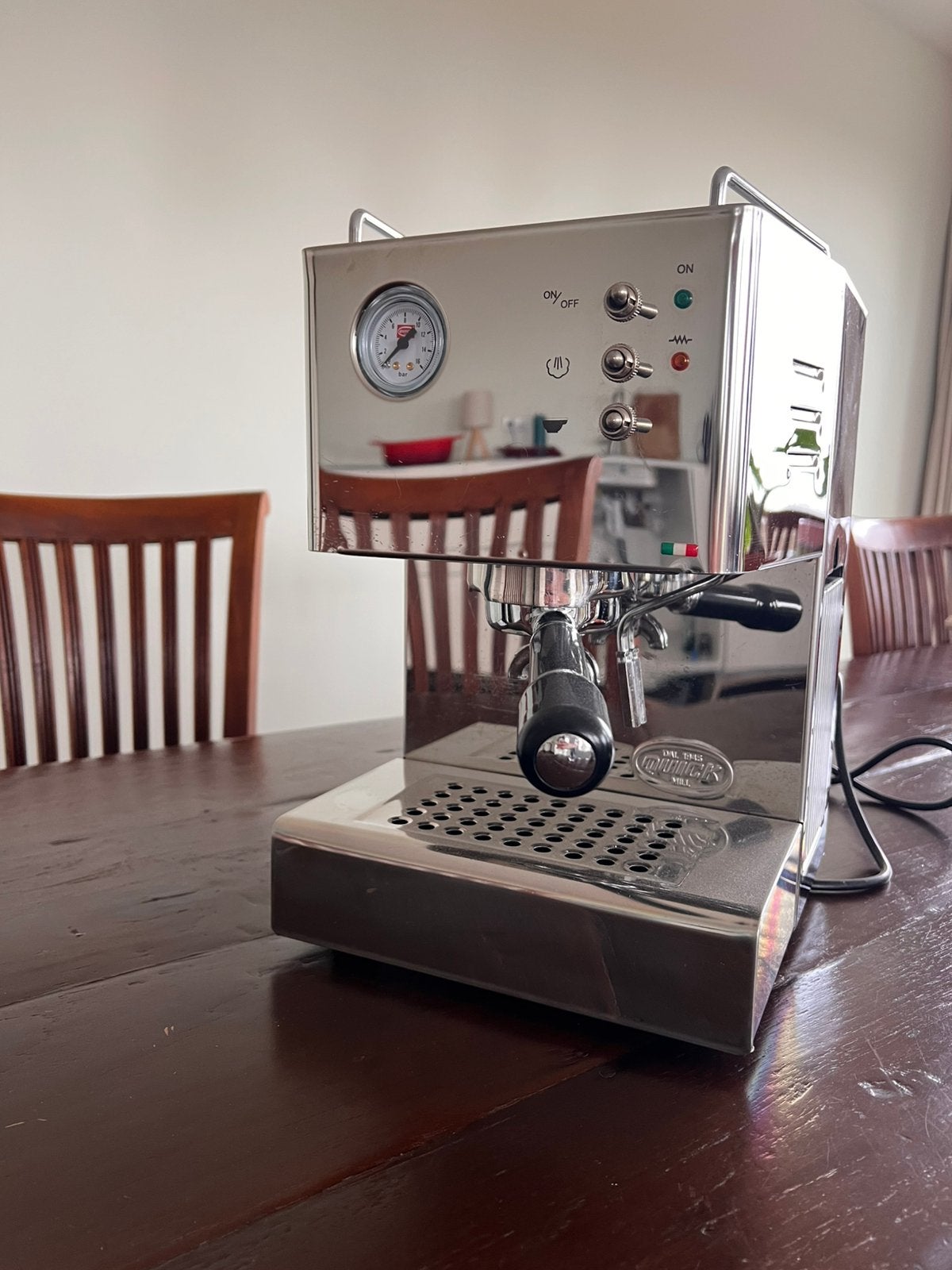 Quick Mill 3000 - goed onderhouden en werkend., Gebruikt, Espresso apparaat, 10 kopjes of meer, Ophalen of Verzenden